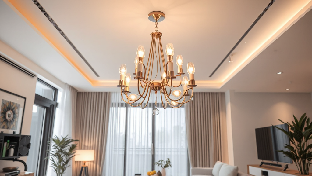 Lustra LED: Ghid practic pentru alegerea și montajul iluminatului central modern